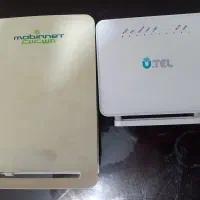 دو عدد مودم روتر