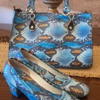 تعدادی کیف و کفش چرم اصل ترک