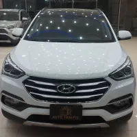 سانتافه ۲۰۱۸ فول بدون رنگ کم کار