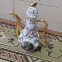 چینی گل برجسته طرح لیلی و مجنون