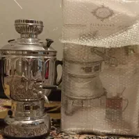 سماور گازی ۴لیتری استاندار  عالی نسب در حد نو