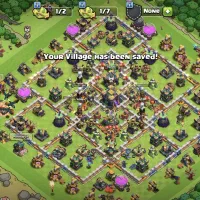 ۴ عدد اکانت کلش آف کلنز (طاق با کلش رویال)