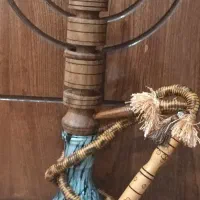 قلیان تنه چوبی