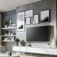 میز تلویزیون شیشه ای