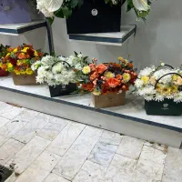 باکس سبدگل هدیه گلدان گلفروشی انلاین