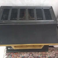 بخاری گازی طرح  شومینه  طلایی  درحدنو|بخاری، هیتر، شومینه|رباط‌کریم, رباط‌کریم|دیوار