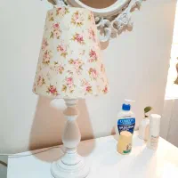 ۱ عدد آباژور فرانسوی با شیلد|چراغ خواب و آباژور|تهران, نیروی هوایی (پیروزی)|دیوار