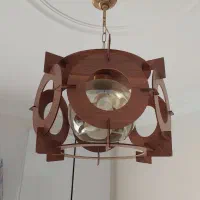 لوستر چوبی مدرن