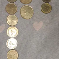 ۴۴عدد سکه قدیمی جمهوری|کلکسیون سکه، تمبر، اسکناس|مشهد, کوه سنگی|دیوار