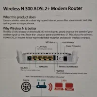 مودم دی لینک 2750U دو آنتن|مودم و تجهیزات شبکه|تبریز, |دیوار