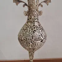 گلدان. گلدان برنزی. برنجی