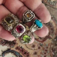 انگشترهای جواهری اصیل و معدنی|بدلیجات|یزد, |دیوار