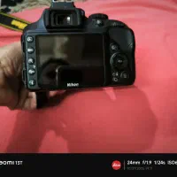 دوربین نیکون ۳۳۰۰D تمیز در حد نو با لنز 18-55|دوربین عکاسی و فیلمبرداری|بوئین و میاندشت, |دیوار