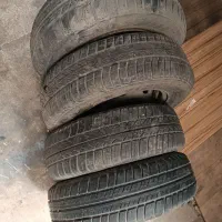 ۴عدد لاستیک با رینگ دوعدد درصد بالا