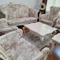 مبلمان استیل ۷ نفره