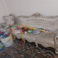 مبل استیل کاملا سالم|مبلمان خانگی و میز عسلی|تهران, کوی بیمه|دیوار