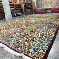 فرش دستبافت کاشمر|فرش|اصفهان, نقش جهان|دیوار