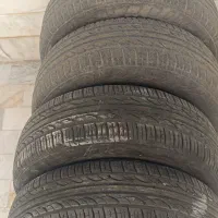 هفت عدد لاستیک|قطعات یدکی و لوازم جانبی|قم, باجک سه|دیوار