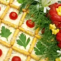 سینی مزه فینگرفود دیزاین میز تولد