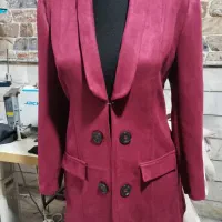 خیاط تکمیلی راسته دوز وسط کار