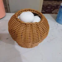 سبد حصیری|صنایع دستی و سایر لوازم تزئینی|مسجد سلیمان, |دیوار