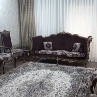 مبلمان استیل ۹ نفره همراه با میز و عسلی|مبلمان خانگی و میز عسلی|اصفهان, ابر|دیوار