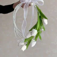 دسته گل عروس|گل مصنوعی|گرگان, |دیوار