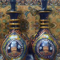 تنگ سرمه ای عتیقه.کشکول.قهوه خوری.|کلکسیون اشیاء عتیقه|تهران, اقدسیه|دیوار
