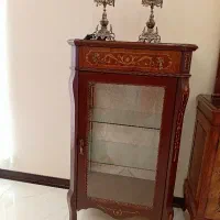 بوفه چوبی ویترین نیم ست جهیزیه