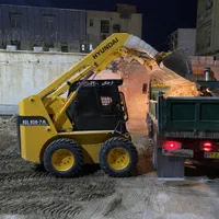 حمل نخاله با مینی لودر و خاور