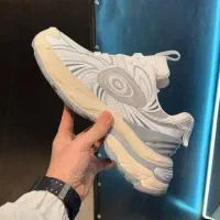 کفش توربو جی تی سفید طوسی