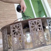 لوستر پذیرایی|لوستر و چراغ آویز|رشت, شهرک صبا|دیوار