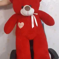 خرس قرمز بزرگ عروسک