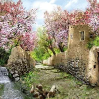 ارائه انواع نخ و نقشه فرش و تابلو فرش