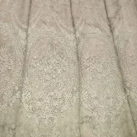 شال پرده مخمل سنگدار