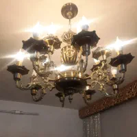 لوستر برنجی