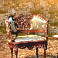 مبل هامون منبت خرچنگی استیل کد۶۷سلطنتی|مبلمان خانگی و میز عسلی|رشت, سعدی (تختی)|دیوار