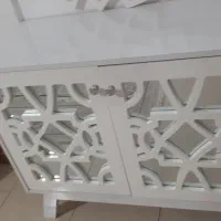 میز کنسول آینه ای جدید|بوفه، ویترین، کنسول|قوچان, |دیوار