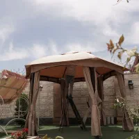 آلاچیق مدرن ،سقف پارچه، سازه فلزی|مصالح و تجهیزات ساختمان|کوهسار (البرز), |دیوار