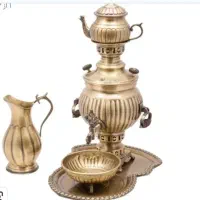 سماور برنجی ساخت اصفهان