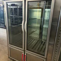 یخچال دو درب ۱ متر و ۲۰ سانتی دو طرفه تمام استیل|کافی‌شاپ و رستوران|زنجان, |دیوار