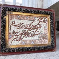 تابلو فرش دستبافت ابریشمی