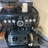 اسپرسوساز نیمه صنعتی با آسیاب حرفه ای تیغه الماسی