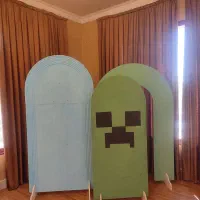 فروش بک گراند چوبی بادکنک آرایی|اسباب‌‌بازی|اصفهان, ارغوانیه|دیوار