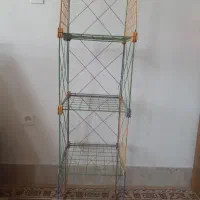 قفسه فلزی مشبک|کتابخانه، شلف، قفسه‌های دیواری|اردبیل, |دیوار