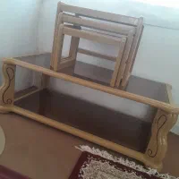 میز جلو مبلی و ۳ عدد عسلی