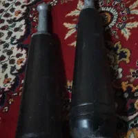 میل باستانی چوب گردو هر میل ۳ کیلو،جمعا ۶ کیلوگرم