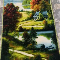 تابلو فرش دستباف منظره