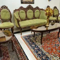 مبلمان 9 نفره و نهار خوری 10 نفره استیل