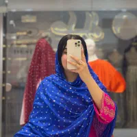 شال نگینی و پرس